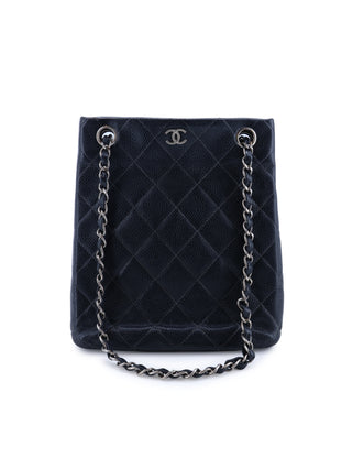 Small Vertical Chain Tote Bag