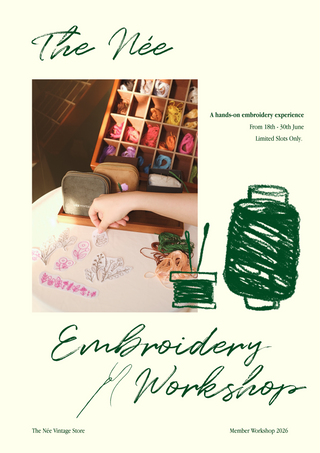 RSVP for The Née Embroidery Workshop