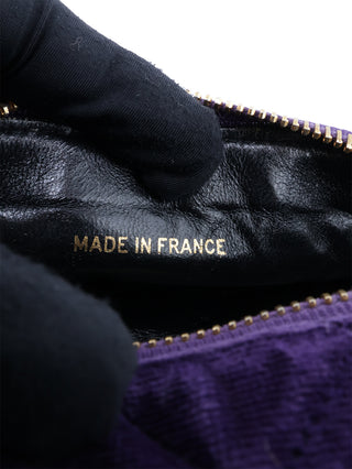 Velvet Quilted Waist Bag