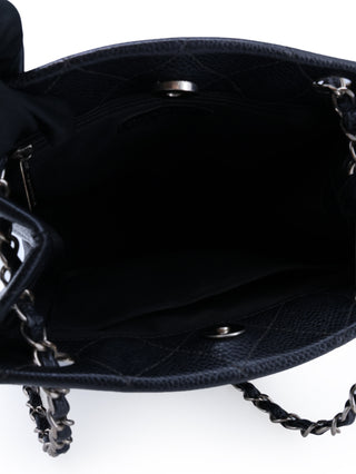 Small Vertical Chain Tote Bag