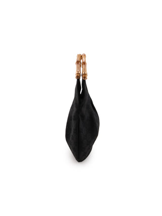 GG Studded Bamboo Handbag