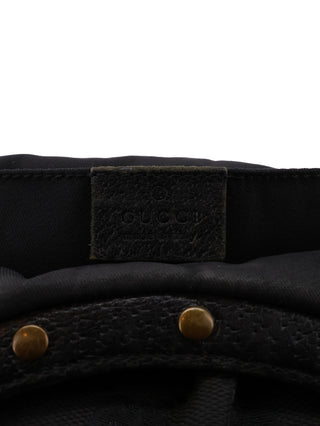 GG Studded Bamboo Handbag