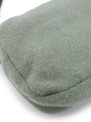 Baguette Knit Shoulder Bag