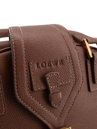 Buckle Flap Top Handle Bag