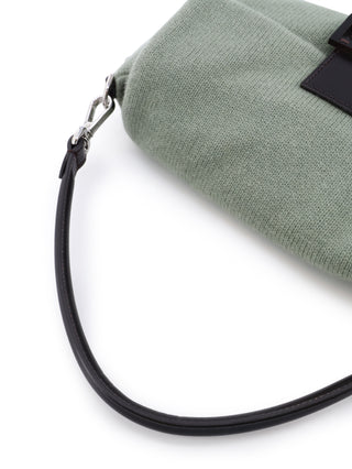 Baguette Knit Shoulder Bag