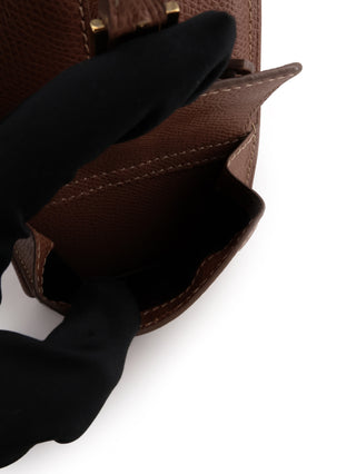 Buckle Flap Top Handle Bag