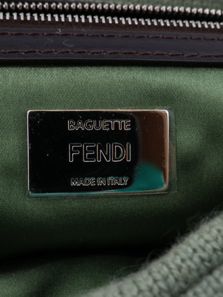 Baguette Knit Shoulder Bag