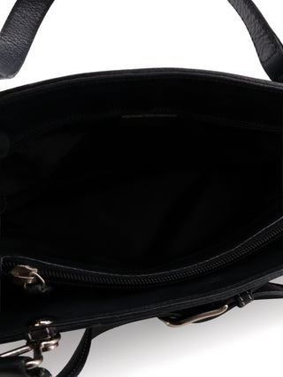 Denim Belt Tote Bag
