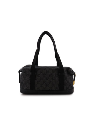 GG Denim Boston Shoulder Bag