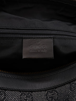 GG Denim Boston Shoulder Bag