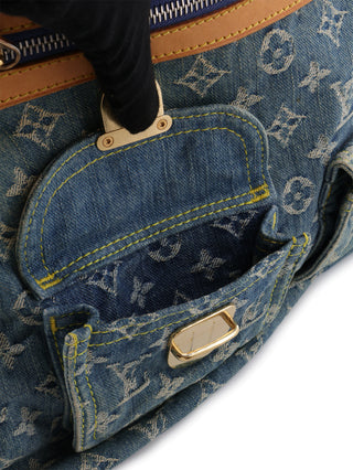 Denim Baggy Shoulder Bag