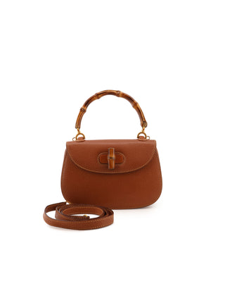 Bamboo Small 2-Way Top Handle Bag