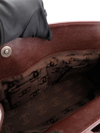 CC Stitch Two-Way Tote Bag
