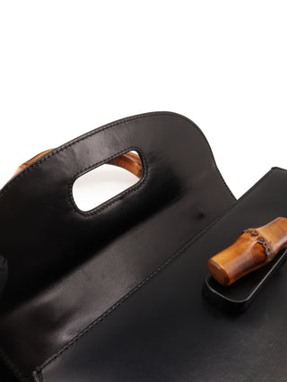 Bamboo 2-Way Top Handle Bag