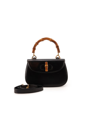 Bamboo 2-Way Top Handle Bag