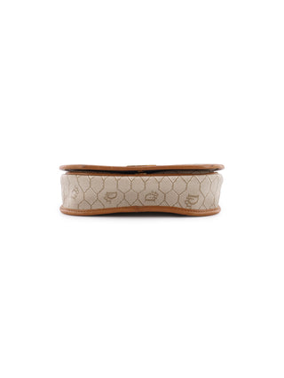 Honeycomb Flap Shoulder Bag