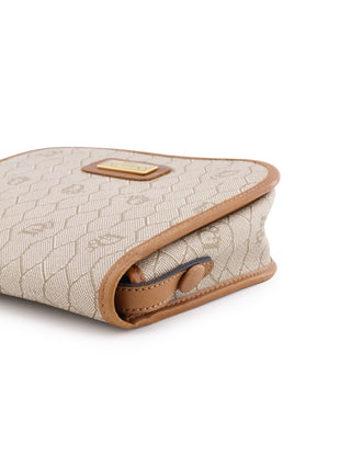 Honeycomb Flap Shoulder Bag