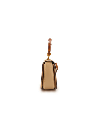 Bamboo Small 2-Way Top Handle Bag