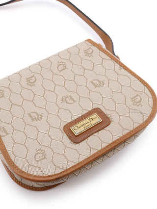 Honeycomb Flap Shoulder Bag