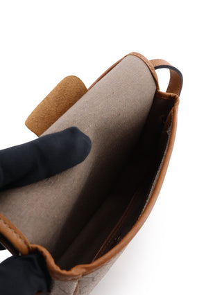 Honeycomb Flap Shoulder Bag