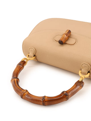 Bamboo Small 2-Way Top Handle Bag