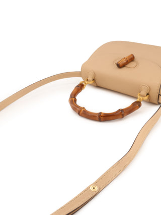 Bamboo Small 2-Way Top Handle Bag
