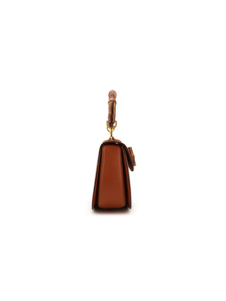Bamboo 2-Way Top Handle Bag