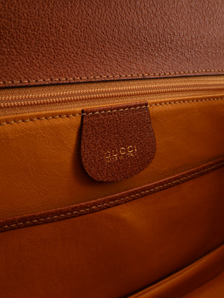 Bamboo 2-Way Top Handle Bag