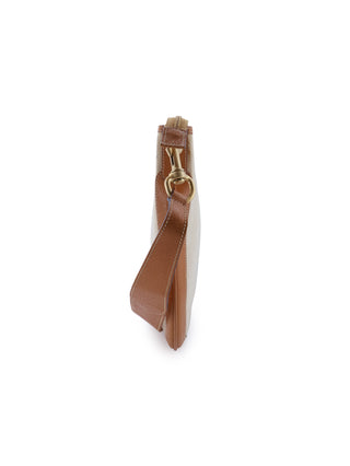 Canvas Crescent Hobo Bag