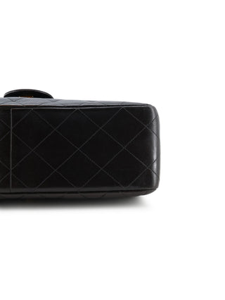 Double Face Jumbo Flap Shoulder Bag