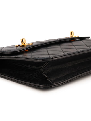 Double CC Turn Lock Flap Bag
