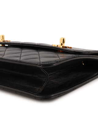 Double CC Turn Lock Flap Bag