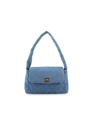 Denim Flap Bag