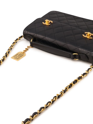 Double CC Turn Lock Flap Bag