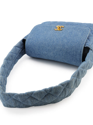 Denim Flap Bag
