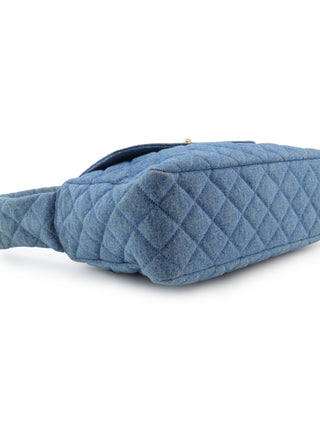 Denim Flap Bag