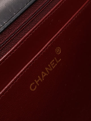 Double CC Turn Lock Flap Bag
