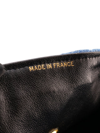 Denim Flap Bag