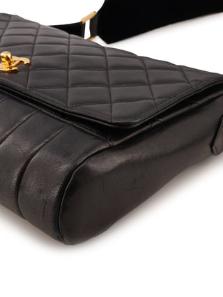 Quilted Flap Shoulder Bag