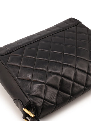 Quilted Flap Shoulder Bag