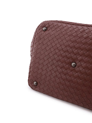 Intrecciato Zip-Top Tote Bag