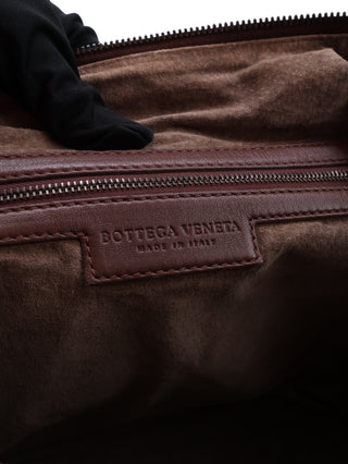 Intrecciato Zip-Top Tote Bag