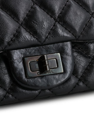 2.55 Reissue "So Black" Flap Bag