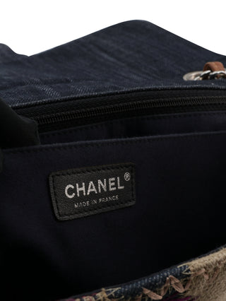 Patchwork Jumbo Classic Flap Shoulder Bag