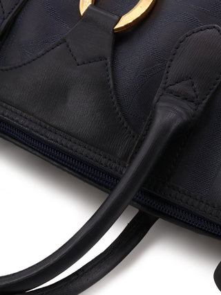Marco Monogram D Buckle Bowler Bag