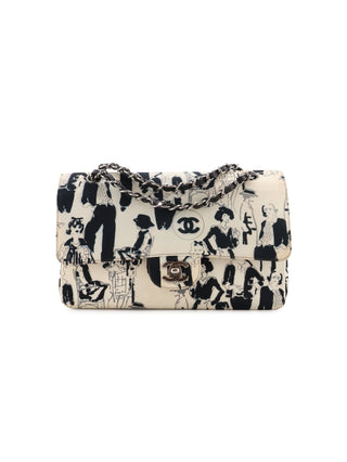 Karl Lagerfeld Sketch Medium Double Flap Bag