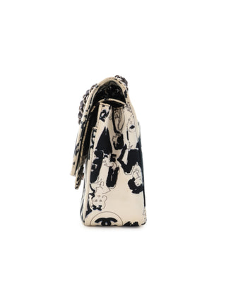 Karl Lagerfeld Sketch Medium Double Flap Bag