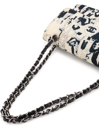 Karl Lagerfeld Sketch Medium Double Flap Bag