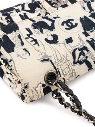 Karl Lagerfeld Sketch Medium Double Flap Bag