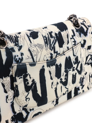 Karl Lagerfeld Sketch Medium Double Flap Bag